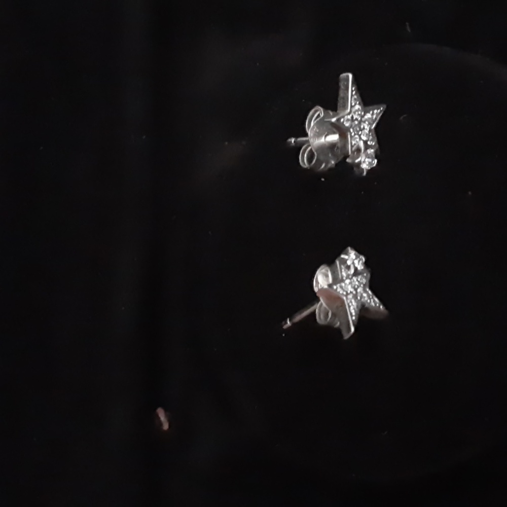 Pandora star earrings